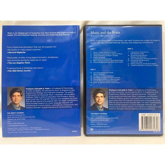 Great Courses: Music and the Brain; CDs & Guidebook - Picture 2 of 2